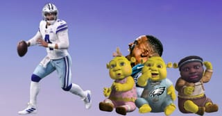 Eagles Fans Wish Dak Prescott a Happy Father's Day